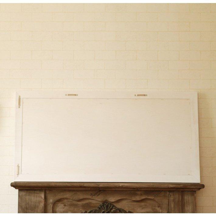 ブラックボード 50cm X 100cm ホワイト 白 黒板 看板 壁掛け 木製フレーム チョーク カフェ風 北欧 木枠 おしゃれ フレンチ カントリー 日本製 Cam 50x100wh Canffy 通販 Yahoo ショッピング