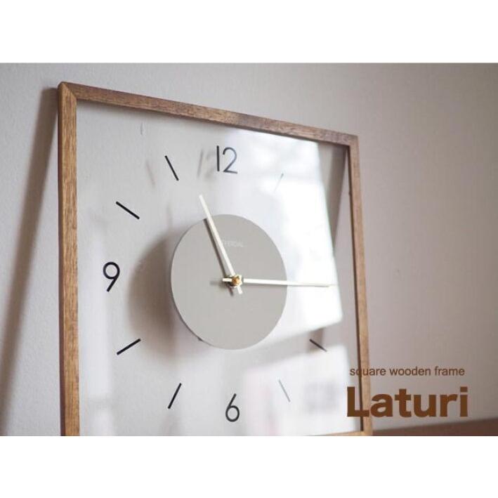 壁掛け時計 掛け時計 おしゃれ ウォールクロック 北欧 四角 時計 軽量