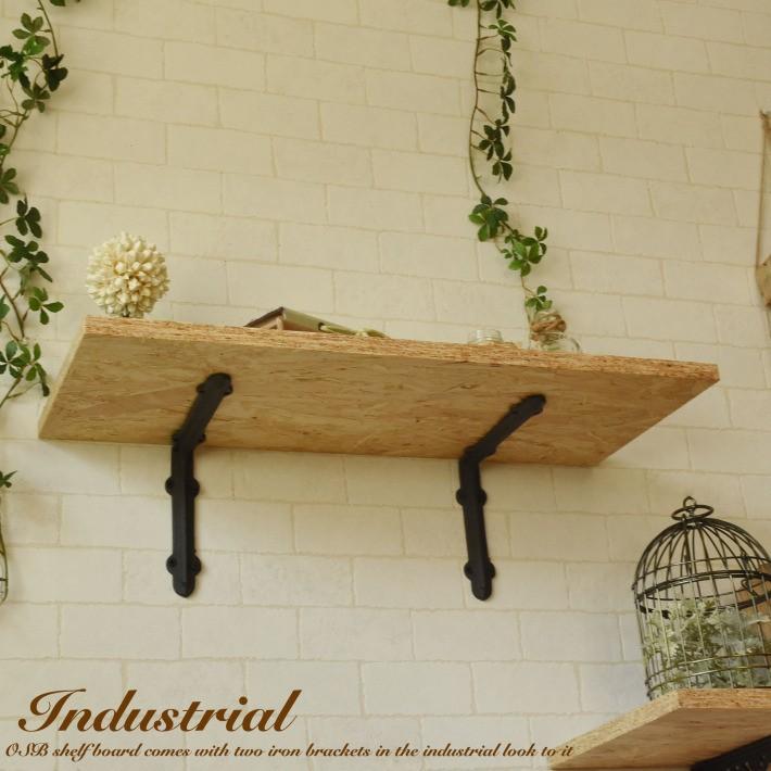 み　アンティーク調ウォールシェルフ&デザインポールシェルフ み アンティーク調ウォールシェルフ&デザインポールシェルフ み