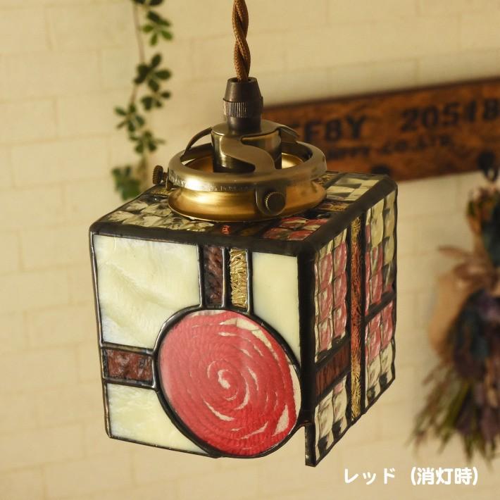 ペンダントライト ステンドグラス ガラス LED対応 おしゃれ 北欧