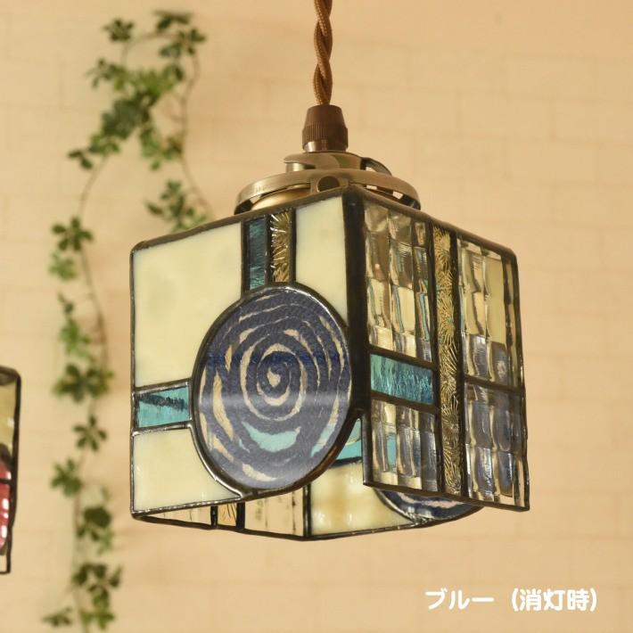 ペンダントライト ステンドグラス ガラス LED対応 おしゃれ 北欧