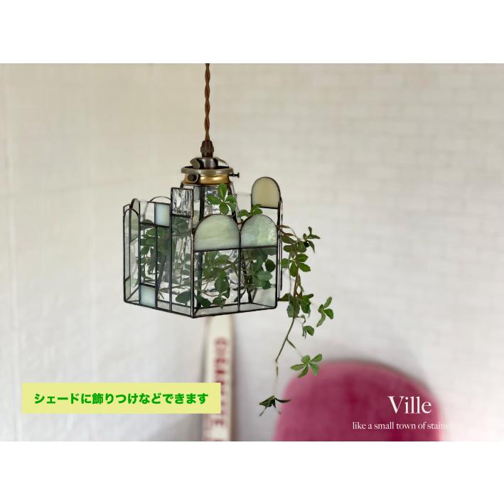 ステンドグラス卓上ペンダントランプ(421)みみ ステンドグラス卓上ペンダントランプ(421)