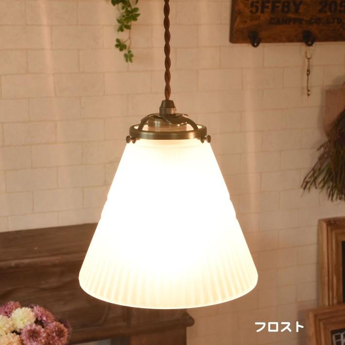 ペンダントライト ガラス ストライプ おしゃれ LED 対応 Rowel (L