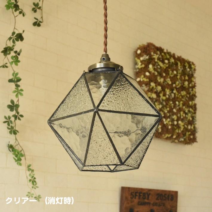 ペンダントライト ステンドグラス ガラス おしゃれ led 対応 アンティーク 北欧 １灯 Maryse リビング キッチン ダイニング カフェ 照明 レトロ 玄関 トイレ_19