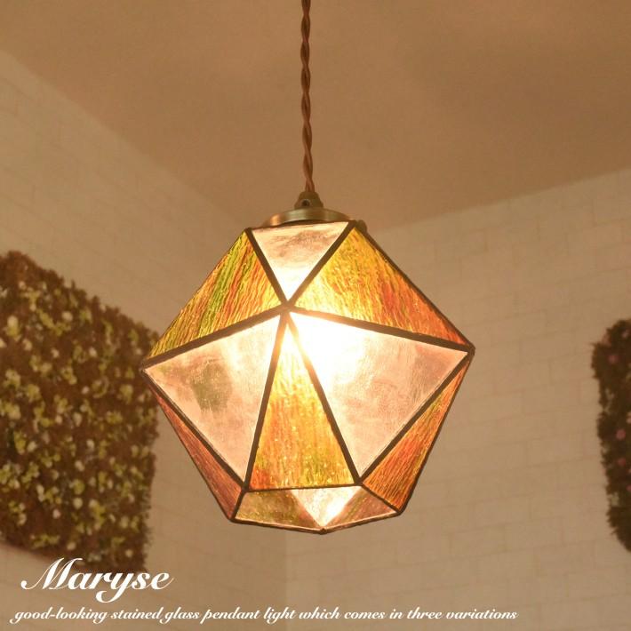 ペンダントライト ステンドグラス ガラス おしゃれ led 対応