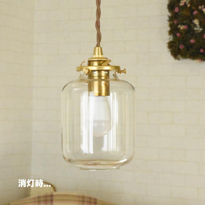 ペンダントライト ガラス おしゃれ 北欧 照明 照明器具 寝室 天井照明