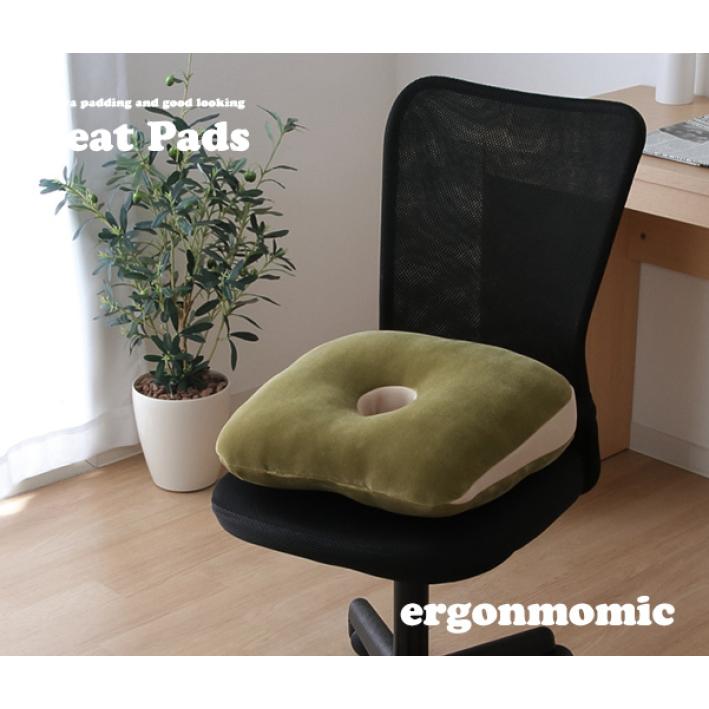 チェアパッド 傾斜 座布団 クッション シートクッション 座面 椅子用