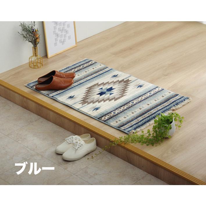 高級　絨毯　玄関マット　ラグ　カーペット　約150cm×61cm 玄関マット おしゃれ 60×90 ラグ 小さめ ラグマット シャギー