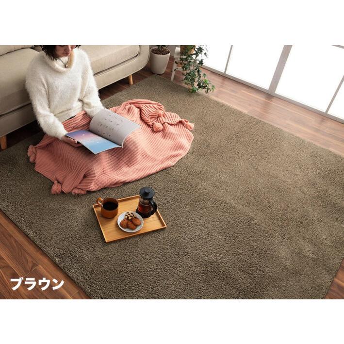 ラグ 洗える ラグマット おしゃれ 90×185 カーペット 北欧 オール