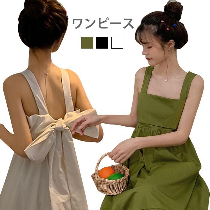 リメイク風ワンピース レディース ワンピース キャミソールワンピース ロングワンピース マキシワンピース 背中空き リボン付き バックリボン 夏新作 Llyw4144 C Angel 通販 Yahoo ショッピング