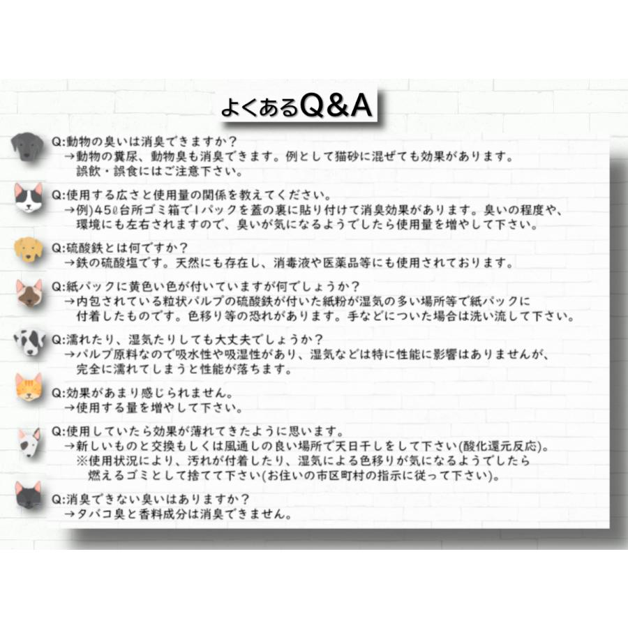 消臭紙　ペットのトイレ臭に良く効く消臭剤CP　犬　猫　ペット　消臭剤　臭い |  | 05