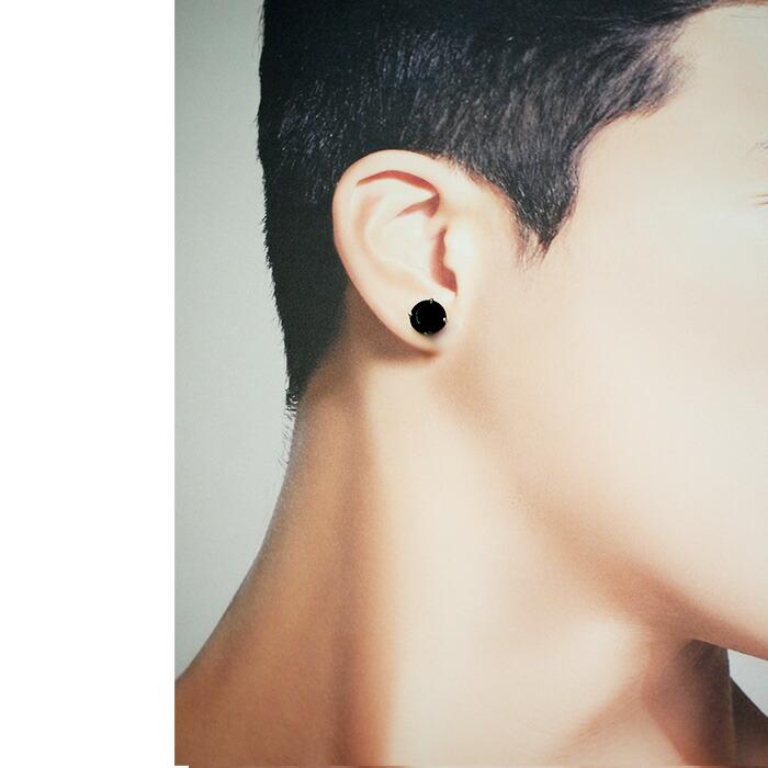 ピアス シルバー メンズ 片耳 アクセサリー キュービックジルコニア