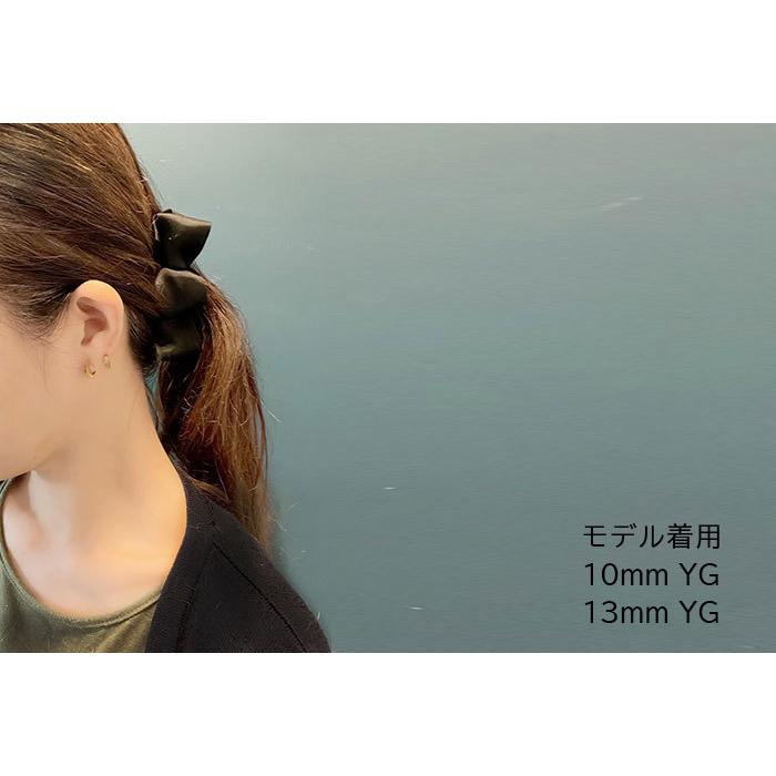 ピアス フープ 小さめ メンズ レディース 平打ち ホワイトゴールド Wg 2mm 10mm 13mm 片耳 医療用 金属アレルギー サージカル ステンレス 全品1個ずつバラ売り Tk N213w 1個売りピアスの専門店 Can Lino 通販 Yahoo ショッピング