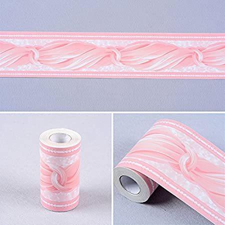 超人気新品 特別価格lovefaye ピンクの絆トリムボーダー防水貼付 壁面装飾好評販売中 屋内 Diy 壁紙ボーダーシート ウォールステッカー Safecity uiginfo Com
