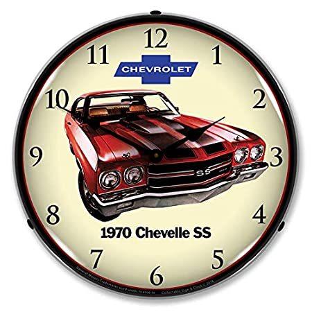 最終決算 Chevelle Chevy 特別価格1970 SS inch好評販売中 14 Lighted, Retro/Vintage, Clock, Wall LED 掛け時計、壁掛け時計 最終決算 Chevelle Chevy 特別価格1970 SS inch好評販売中 14 Lighted, Retro/Vintage, Clock, Wall LED 掛け時計、壁掛け時計