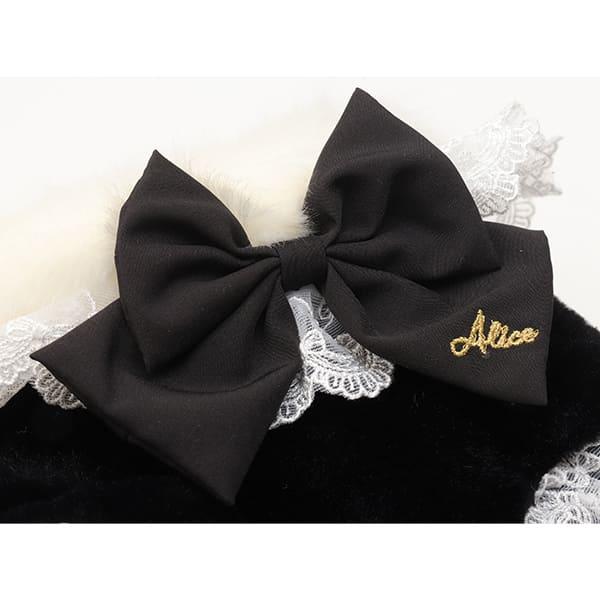 CanNana 犬服 犬の服 冬 レースフリルファーボレロ アウター コート