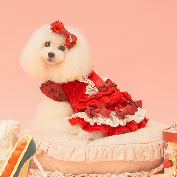 CanNana 犬 犬服 服 秋冬 防寒 ドックウェア ワンピース CanNana 犬 犬服 服 秋冬 防寒 ドックウェア ワンピース