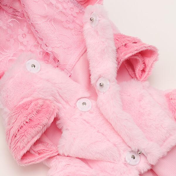 CanNana 犬 犬服 冬服 防寒 暖かい ドックウェア ワンピース かわいい