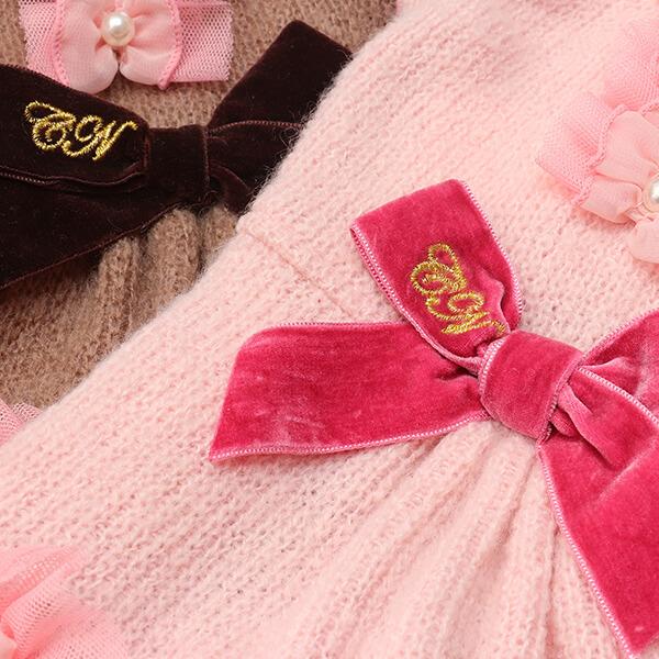 犬 犬服 秋冬服 ドックウェア ワンピース ニット かわいい フリフリ 小型犬 ブランド きゃんナナ 1196 | CanNana | 13