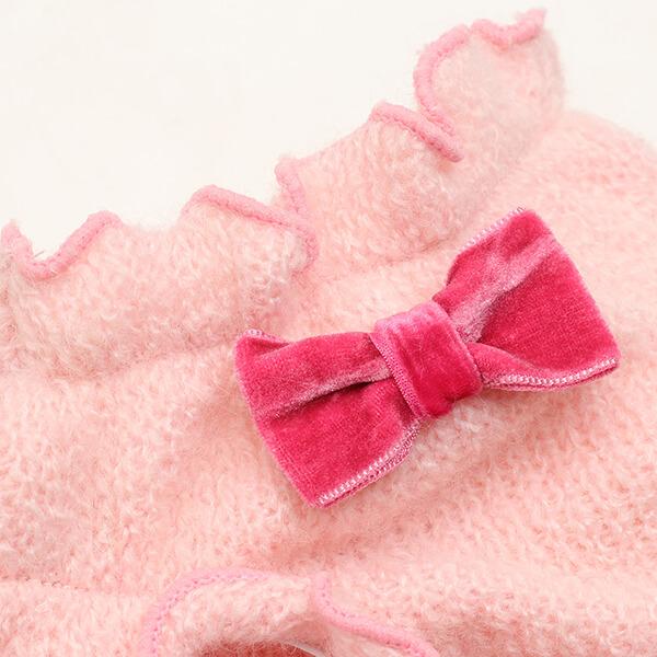 犬 犬服 秋冬服 ドックウェア ワンピース ニット かわいい フリフリ 小型犬 ブランド きゃんナナ 1196 | CanNana | 11