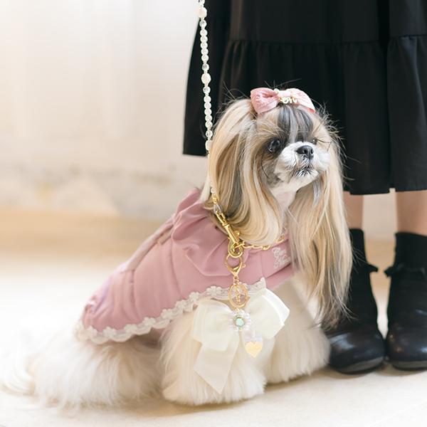 CanNana ビーズ リード 首輪 カラー クリスマス プレゼント ギフト