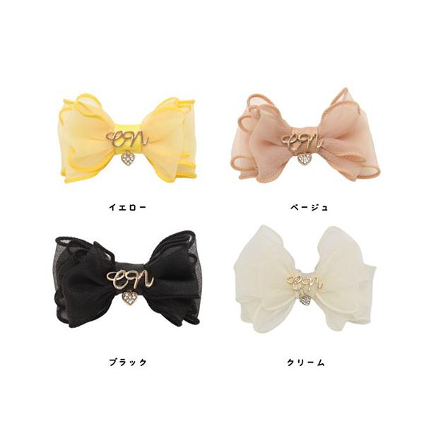 角度一定スタンド式】犬 アクセサリー リボン バレッタ プレゼント