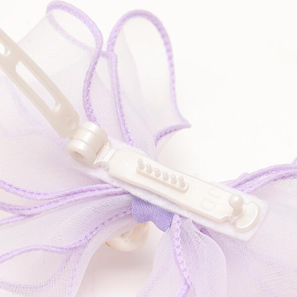 きゃんナナ　浴衣　パープル　Mサイズ　＋　和リボンバレッタ きゃんナナ浴衣パープルMサイズ＋和リボンバレッタ犬服犬の浴衣