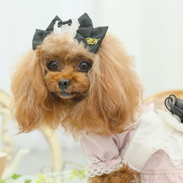 CanNana リボン バレッタ アクセサリー 不思議の国のアリス 犬服