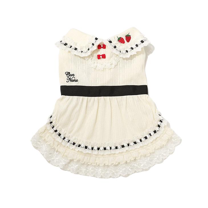 犬 服 犬服 春夏 苺 可愛い ワンピース 犬の服 新作 きゃんナナ ドッグウェア ブランド 1004 きゃんナナオンラインショップ 通販 Yahoo ショッピング