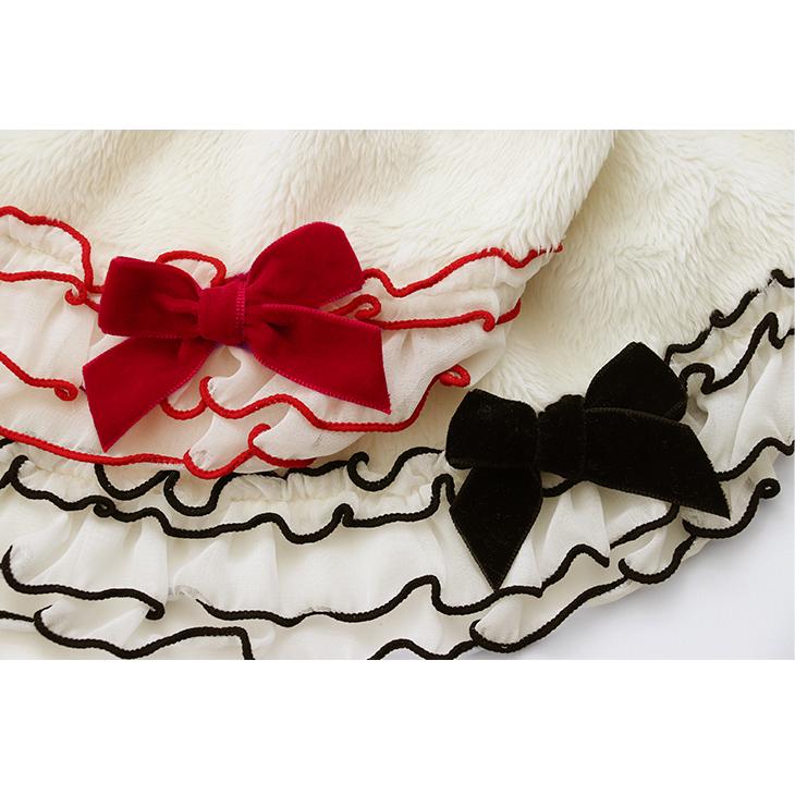 CanNana 犬 服 犬服 ワンピース フリル ドレス レース リボン お出かけ