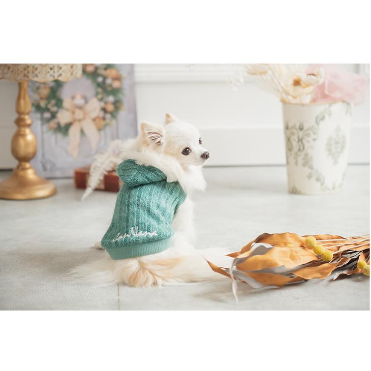 CanNana 犬 服 犬服 ニット パーカー 温感素材 秋冬 犬の服 新作 きゃ