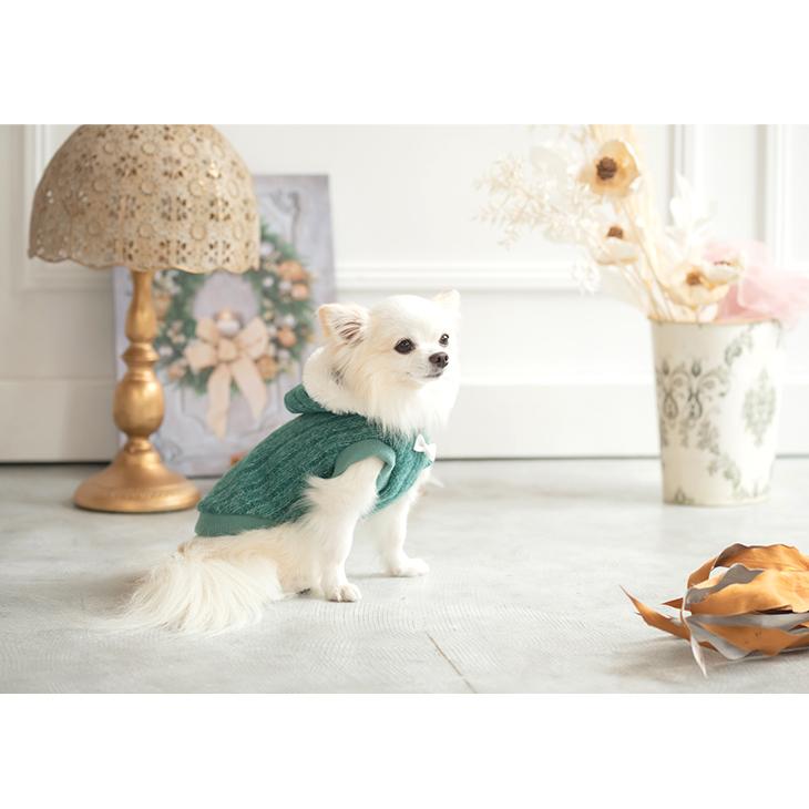 CanNana 犬 服 犬服 ニット パーカー 温感素材 秋冬 犬の服 新作 きゃ