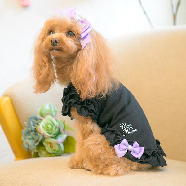 CanNana 犬 犬服 カットソー インナー 着せやすい 伸びる 年中着れる