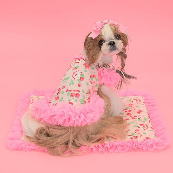 きゃんナナ　ピンクのカフェマット CanNana カフェマット マット ハローキティ サンリオ キティちゃん