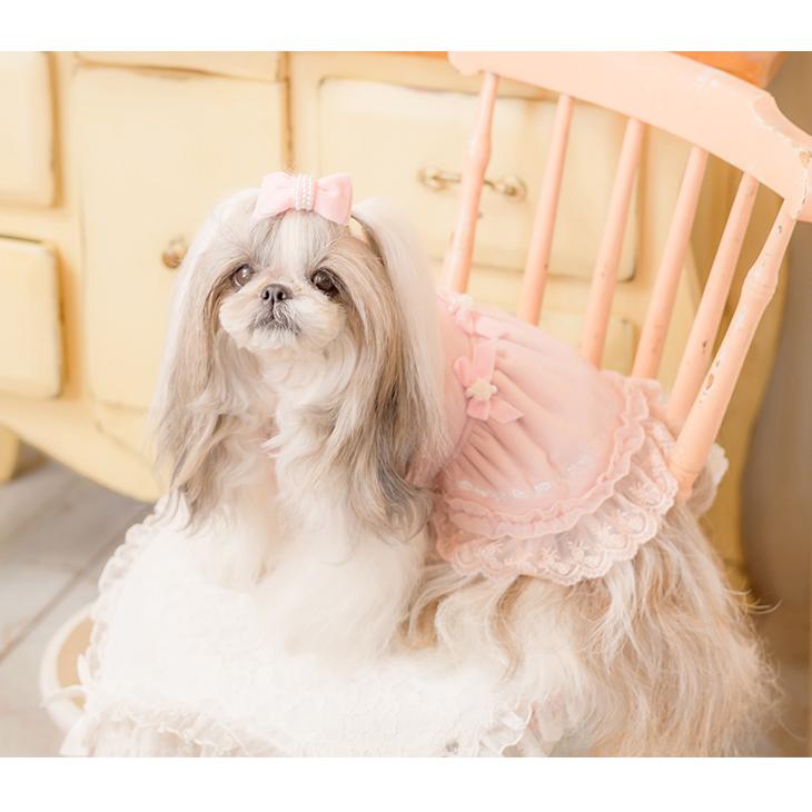 犬 服 犬服 ワンピース ローズ バラ 薔薇 犬の服 新作 きゃんナナ ドッグウェア ブランド 979 きゃんナナオンラインショップ 通販 Yahoo ショッピング