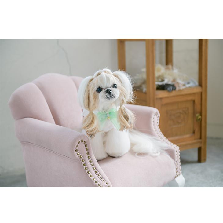 CanNana 犬用 プリンセス アクセサリー レース ネック ドッグウェア