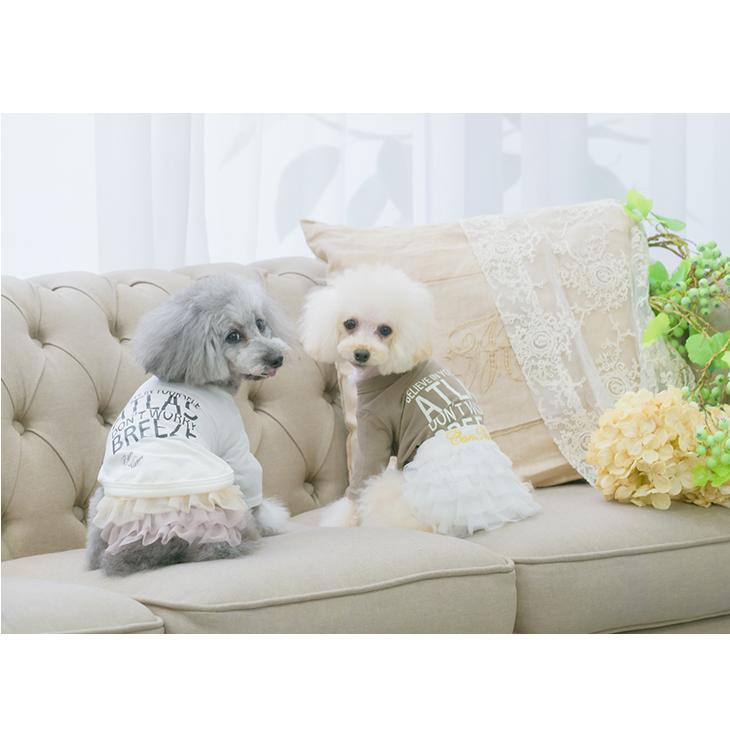 犬服 犬の服 WEB限定商品 グラデーションスカート フリフリ