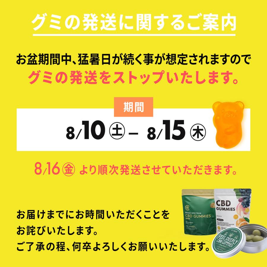 CannaTech CBD グミ 3000mg 60粒入 『 CBD増量!』 アイソレート CannaTech CBD グミ 3000mg 60粒入 『 CBD増量!』 アイソレート