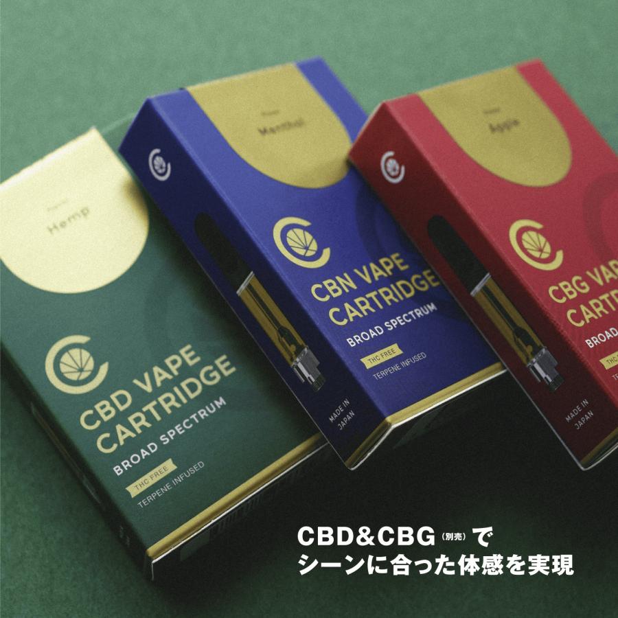 CBN 高濃度 リキッド 45% カートリッジ 1g  CBN 450mg CannaTech 高濃度 510規格 cbdリキッド メンソール og kush  日本製 cbd リキッド 高濃度 新規制対応 爆買 | CannaTech | 14
