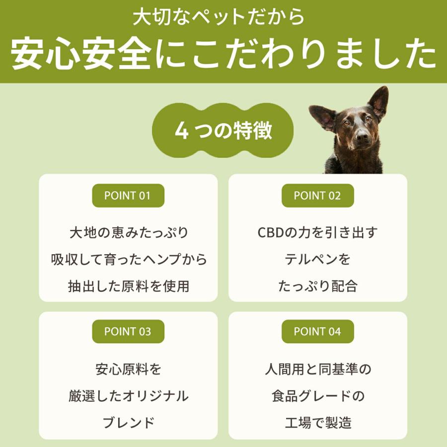 CBDオイル ペット用 30ml 4% 大型犬用 CBD 1200mg 【ラボテスト結果付】CBD OIL for Pets cbdオイル ペット用 サプリ CBD オイル 犬 |  | 06