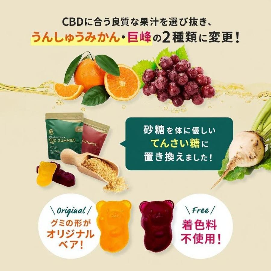 CannaTech（キャナテック） CBG グミ CBD 配合60粒 3000mg CBG 1500mg