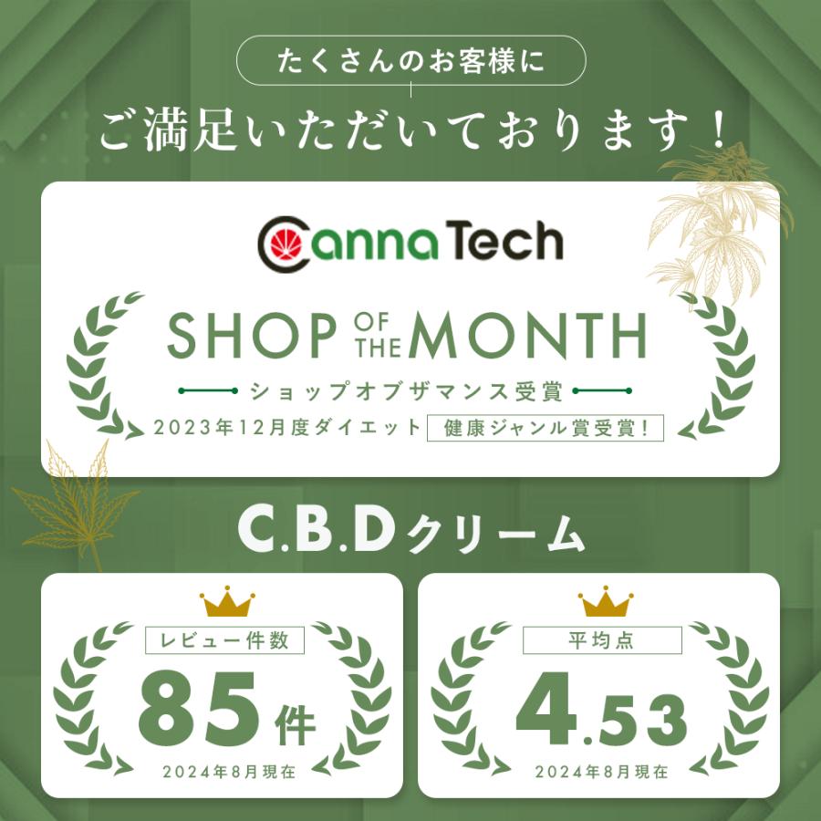 CBD バーム クリーム Relief Cream 60g CBD 2,000mg ペインクリーム 塗るタイプ 固さが気になるところに ブロードスペクトラム | CannaTech | 13
