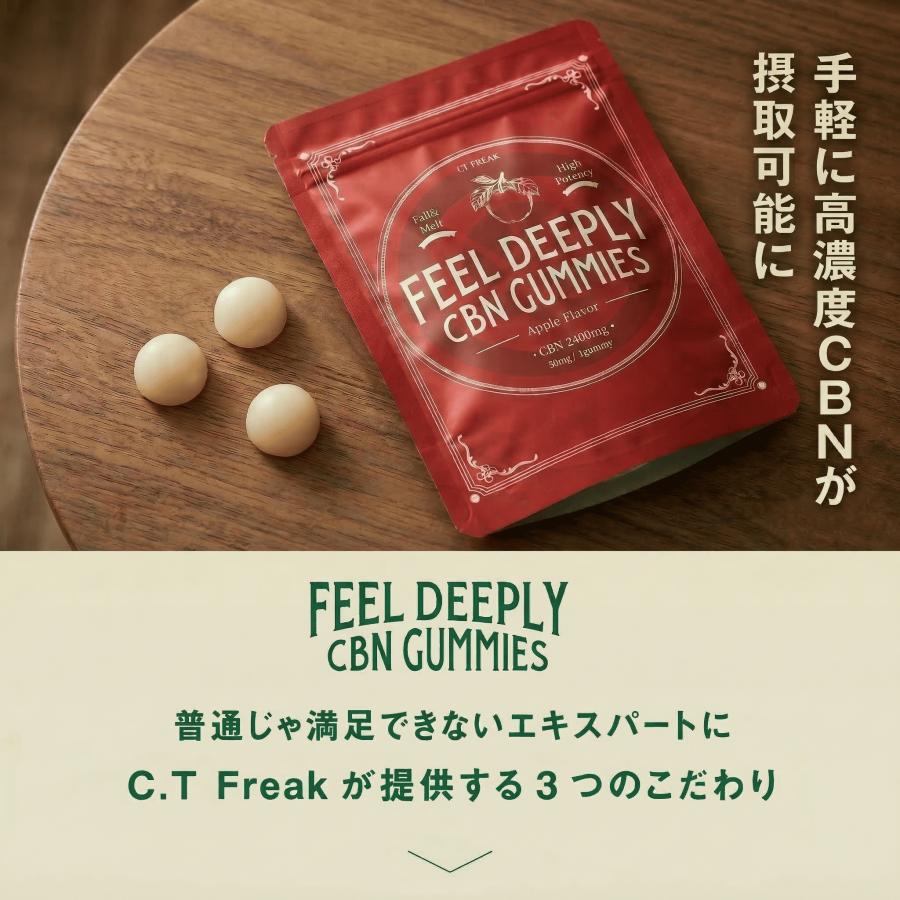 CannaTech（キャナテック） CBN グミ 48粒 CBN 2,400mg CBN50mg /粒