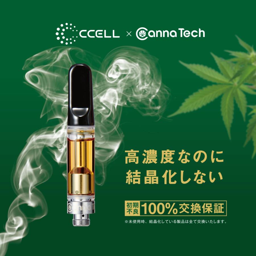 CannaTech（キャナテック） CBD 75％ リキッド 高濃度 カートリッジ