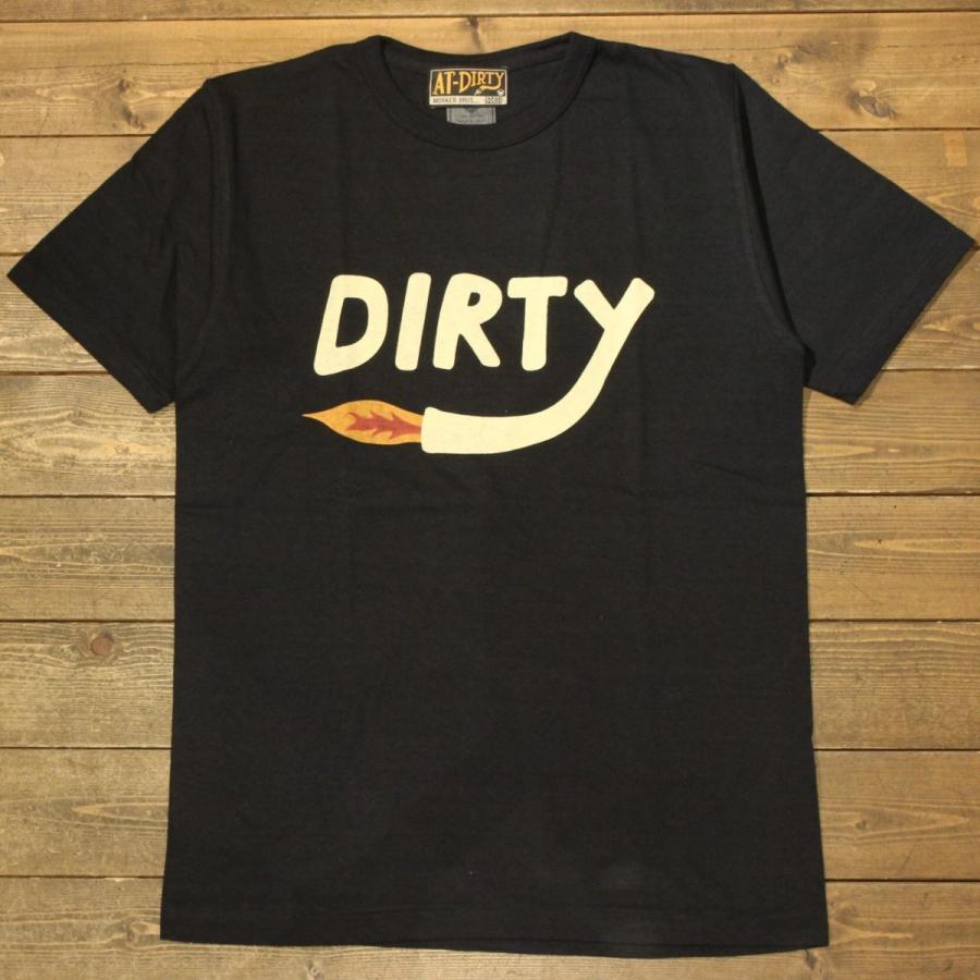 At Dirty アットダーティー Dirty Fire S S T Shirts Black Ad Tee0016 Cannon Ball 通販 Yahoo ショッピング
