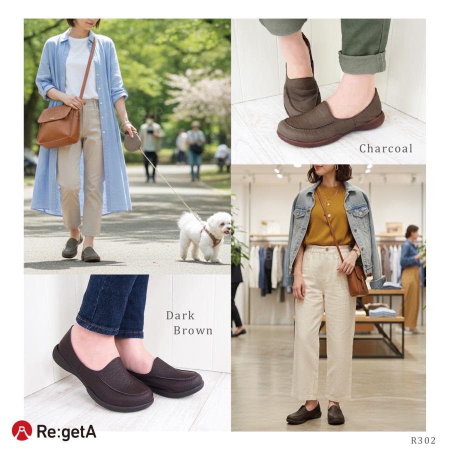 Re:getA（リゲッタ） シューズ レディース 靴 R-302 コンフォート
