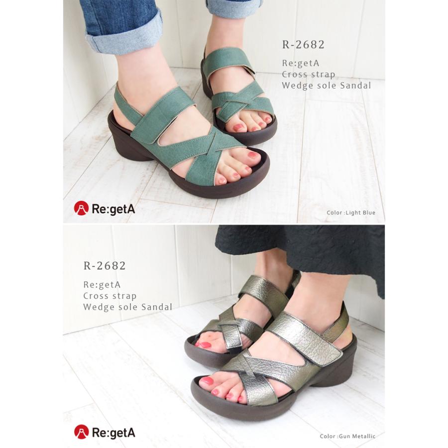 Re:getA リゲッタ サンダル レディース R2682 グミソール グミ Re:getA リゲッタ サンダル レディース R2682 グミソール グミ