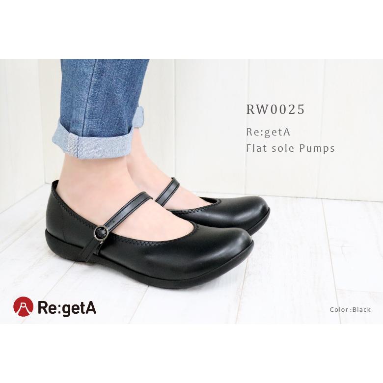Re:getA（リゲッタ） シューズ レディース RW0025 靴 フラット