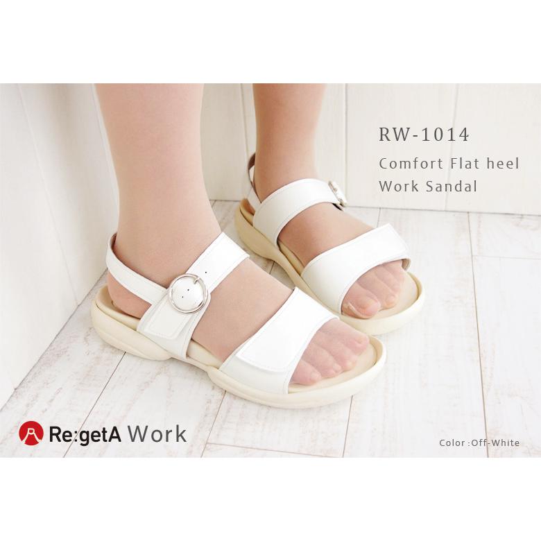 Re:getA リゲッタ ワーク サンダル レディース RW1014 オフィス ナース