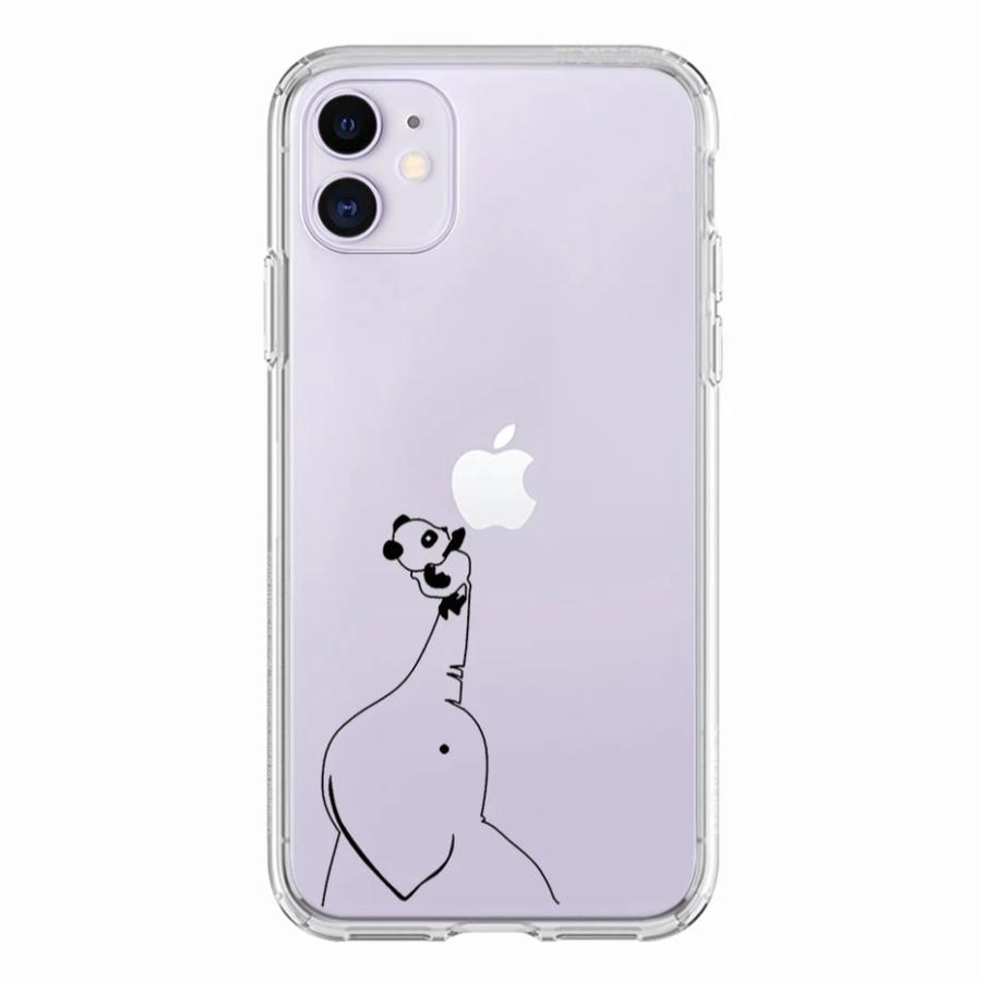 Iphone12 ケース ゆるパンダ ゆるパンダとゾウ カバー クリアケース 透明 シンプル リンゴ 可愛い おしゃれ クリアケース Pro Mini Promax Sc Panda 3 Iphoneケース販売 Canon 通販 Yahoo ショッピング